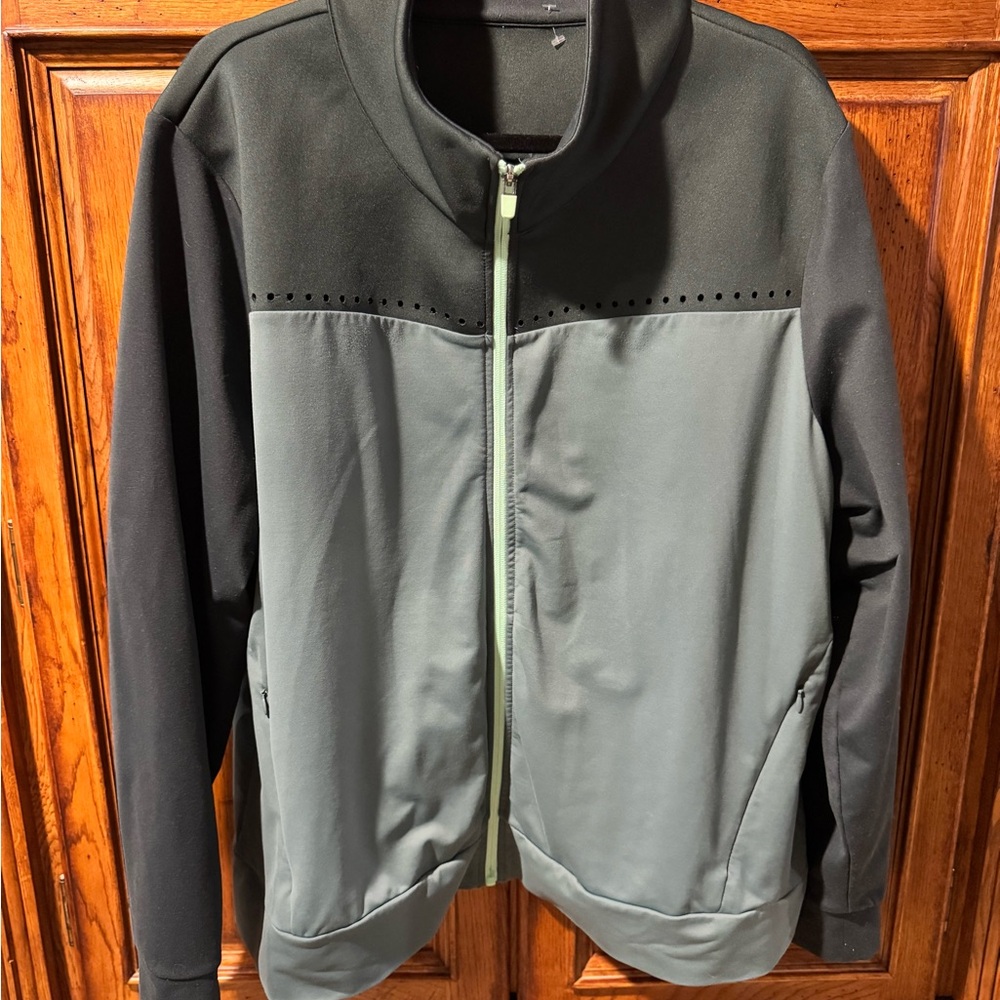 Fabletics Black And Gray Zip Jacket - image 1